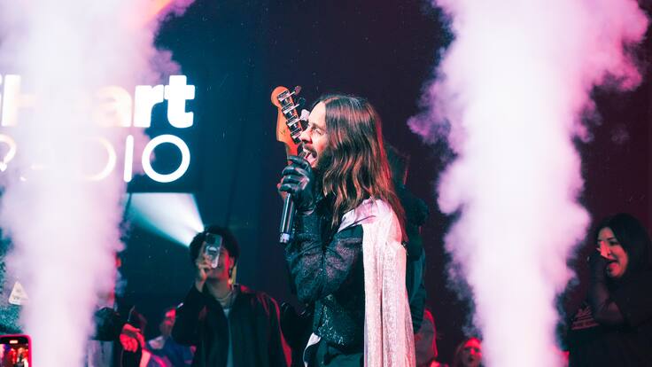 Influencers chilenos fueron invitados personalmente por Jared Leto al escenario del Lollapalooza 2024