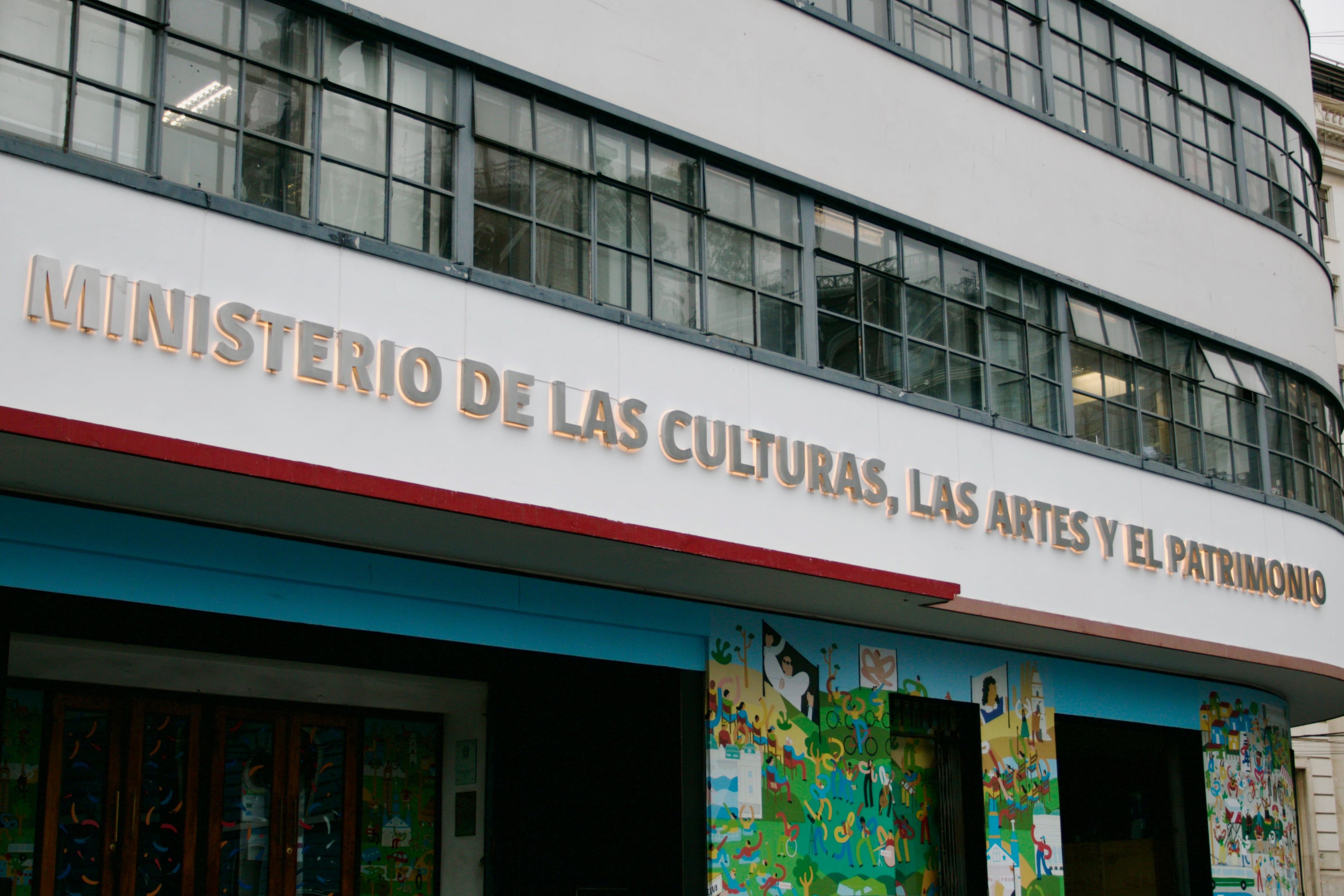 Fachada del Ministerio de las Culturas, las Artes y el Patrimonio en ValparaisoFotos: Juan Guajardo