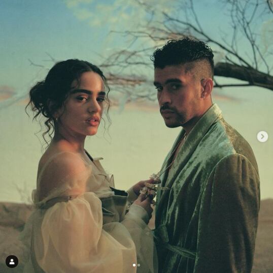 Rosalía y Bad Bunny | Instagram