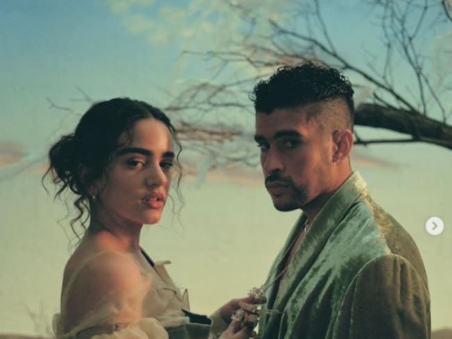 Rosalía y Bad Bunny | Instagram