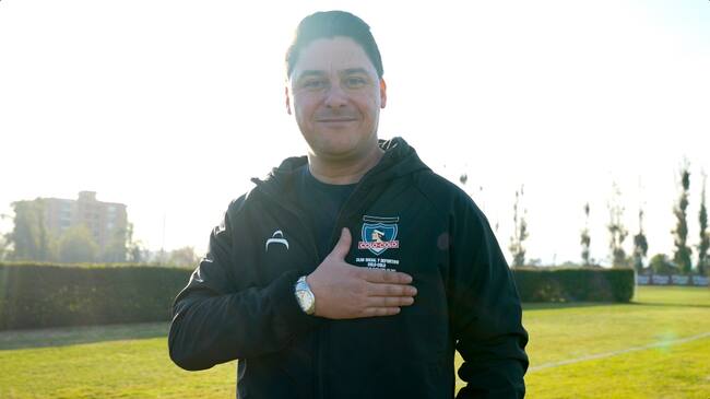 Manuel Neira lidera taller de fútbol para niños con discapacidad que lidera el Club Social y Deportivo Colo Colo