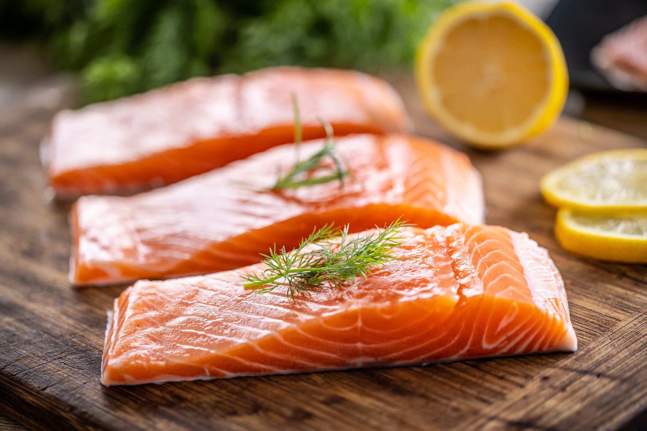 Filetes de salmón | Getty Images 