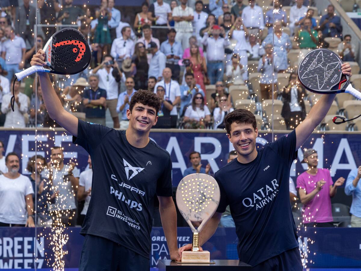 Quiénes son Agustín Tapia y Arturo Coello, la dupla favorita al título del Santiago Premier Padel