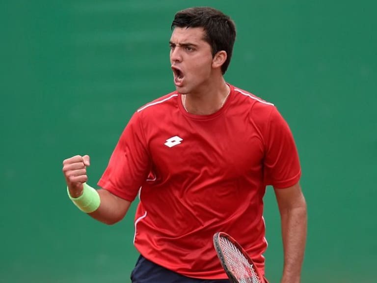 Prometedor escenario: Tomás Barrios dio la sorpresa en su regreso al tenis en Rumania