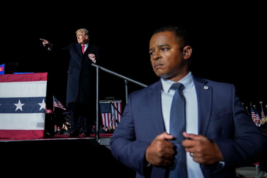 Donald Trump en un acto de campaña para las legislativas de EEUU
