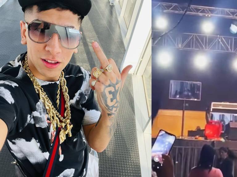 El Jordan 23 canceló su show en Talcahuano a último minuto y fanáticos lanzaron de todo al escenario