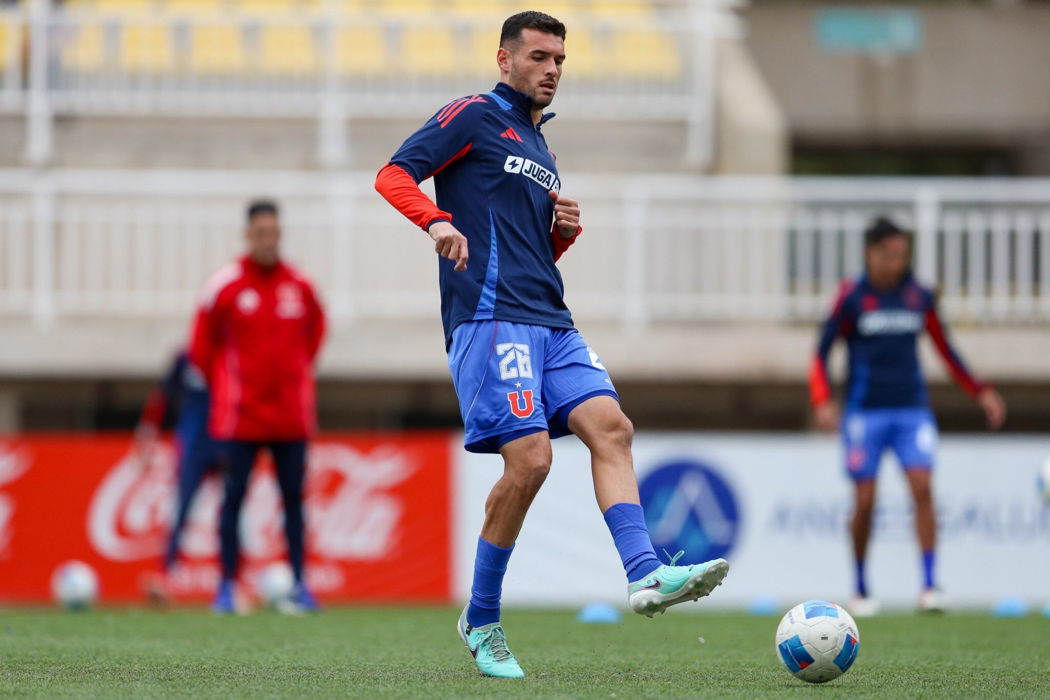 Fabricio Formiliano, defensor de la Universidad de Chile