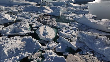 NASA revela nueva vista de una “ciudad secreta” bajo el hielo de Groenlandia