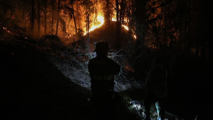 Provocó chispas durante labores agrícolas: detienen a trabajador por incendio en Santo Domingo