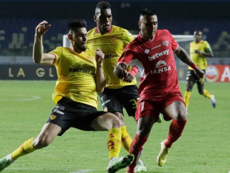 Ñublense rescató un empate ante Aucas en Ecuador y continúa con la ilusión de clasificar en la Copa Libertadores