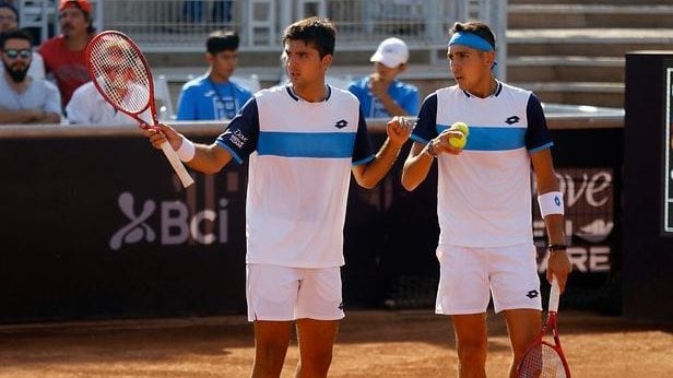 Alejandro Tabilo y Tomás Barrios se sumaron al equipo chileno de Copa Davis en Viña del Mar