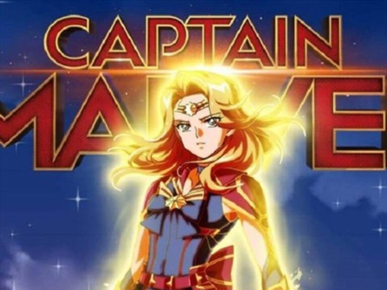 La mezcla de Capitana Marvel con Sailor Moon que emocionó a Brie Larson