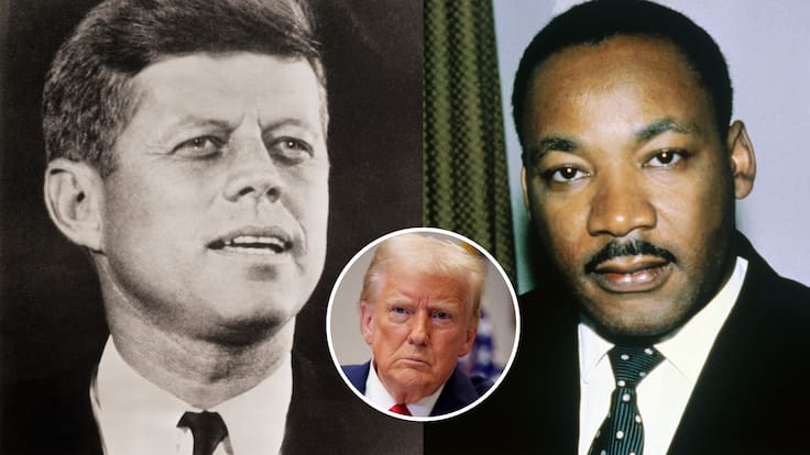 “Ahora todo será revelado”: Trump ordena desclasificar archivos sobre los asesinatos de Kennedy y Martin Luther King