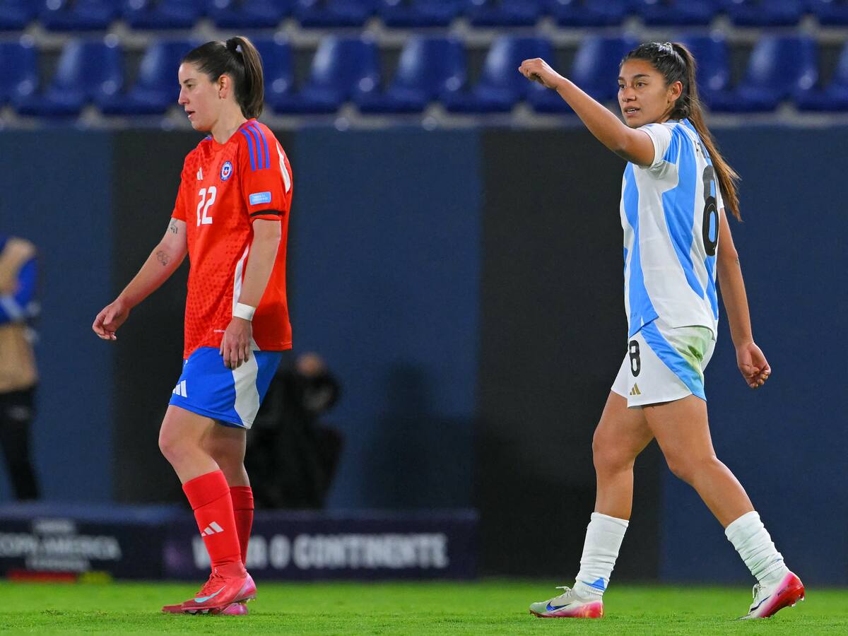 Chile desaprovecha su ventaja y cae ante Argentina en el último minuto por la Copa América Femenina 2025