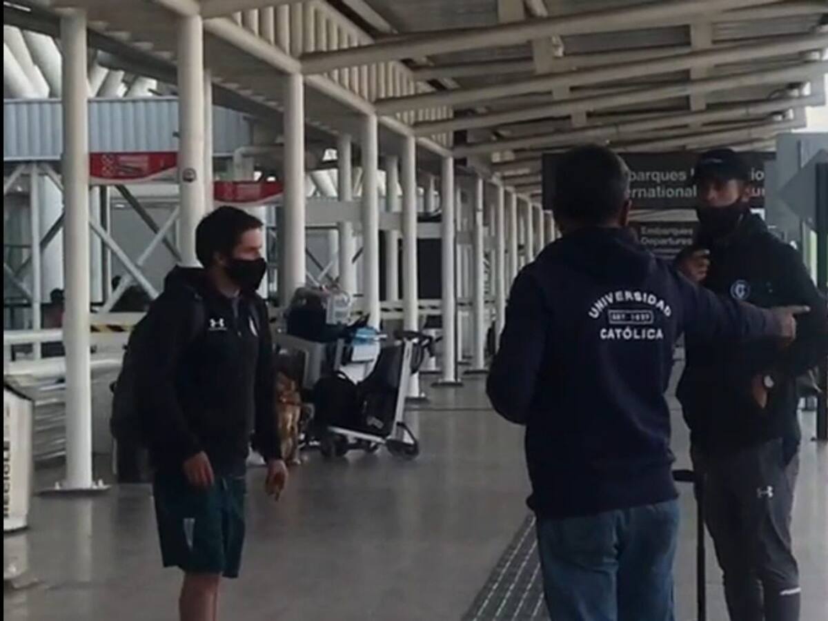 ¿A quién no le ha pasado? El susto que pasó Valber Huerta antes de viajar a Brasil con la UC