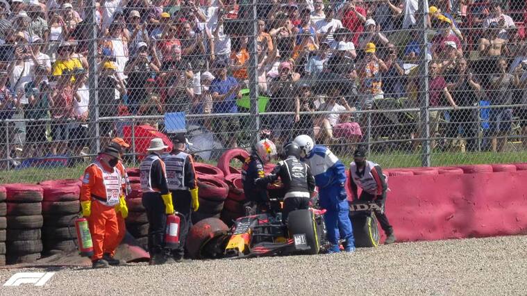 Fórmula 1: mira el choque entre Max Verstappen y Lewis Hamilton en el Gran Premio de Gran Bretaña