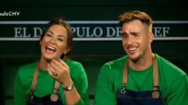 ¡Me tenís podrido!: Camilo Huerta se salió de quicio con Pamela Díaz en El Discípulo | Captura CHV