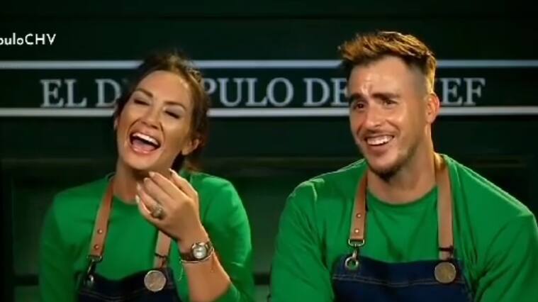 ¡Me tenís podrido!: Camilo Huerta se salió de quicio con Pamela Díaz en El Discípulo | Captura CHV