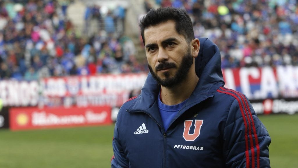 14 de julio de 2019/TEMUCO Johnny Herrera durante el partido válido por los octavos de final de la Copa Chile MTS 2019, disputado en el estadio German Becker, por los equipos de Deporte Temuco vs Universidad de Chile.
FOTO: SEBASTIAN BELTRANGAETE/AGENCIAUNO