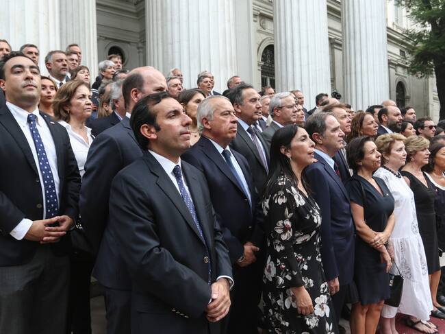 08 de FEBRERO de 2024 / SANTIAGO
Familiares, amigos, cercanos y colaboradores del expresidente Sebastián Piñera llegan hasta el Ex Congreso Nacional para realizar una despedida privada.
FOTO: JESÚS MARTÍNEZ / AGENCIAUNO