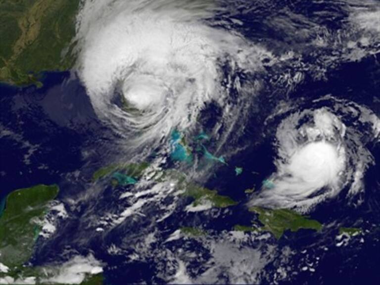 Los aterradores «rostros» del huracán Irma