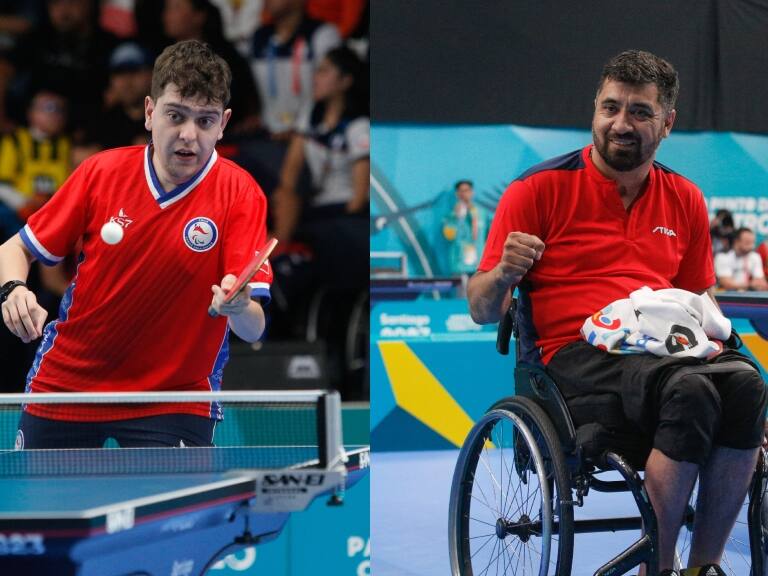 Ignacio Torres y Luis Flores superan el debut en el para tenis de mesa en París 2024
