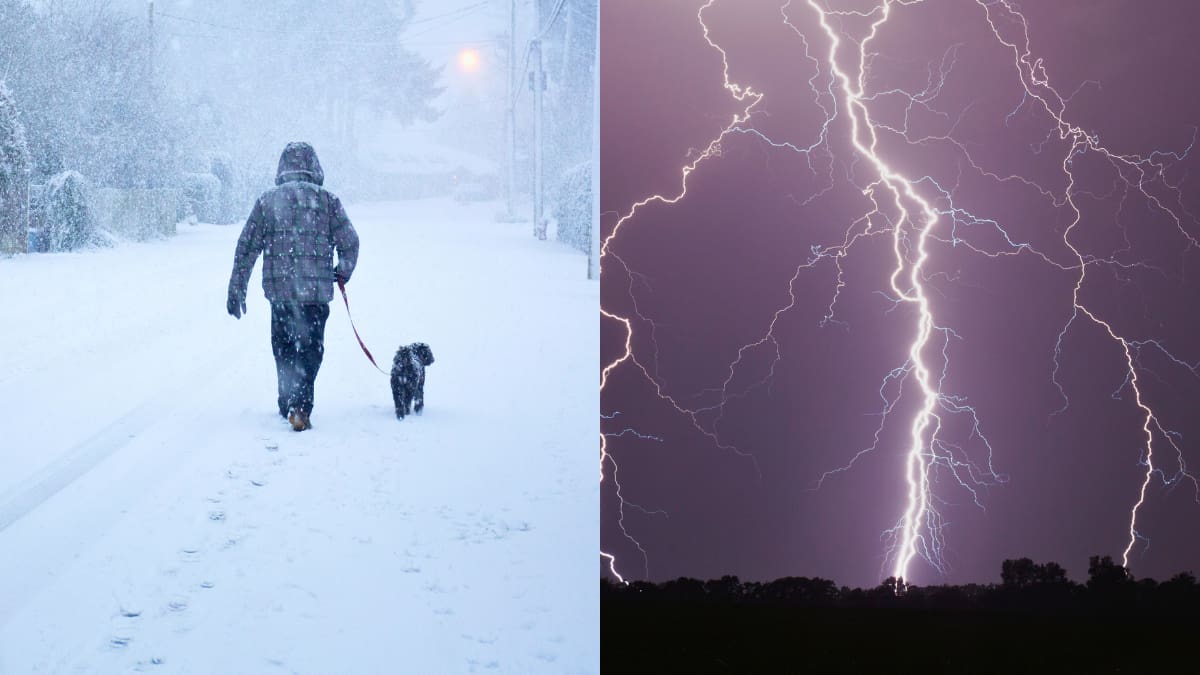 Nieve y tormentas eléctricas en Chile: Meteorología emite avisos para dos regiones del país