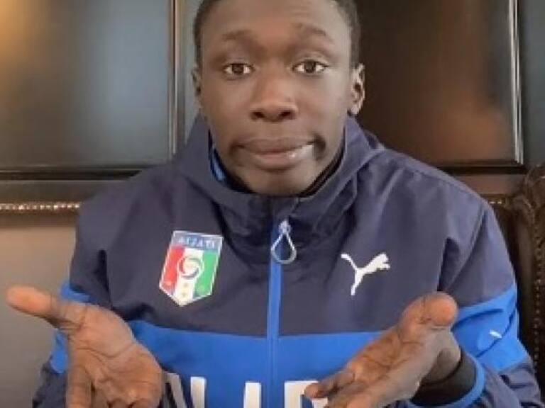 Histórico de la Juventus participó en viral de Khaby Lame, la nueva estrella de TikTok