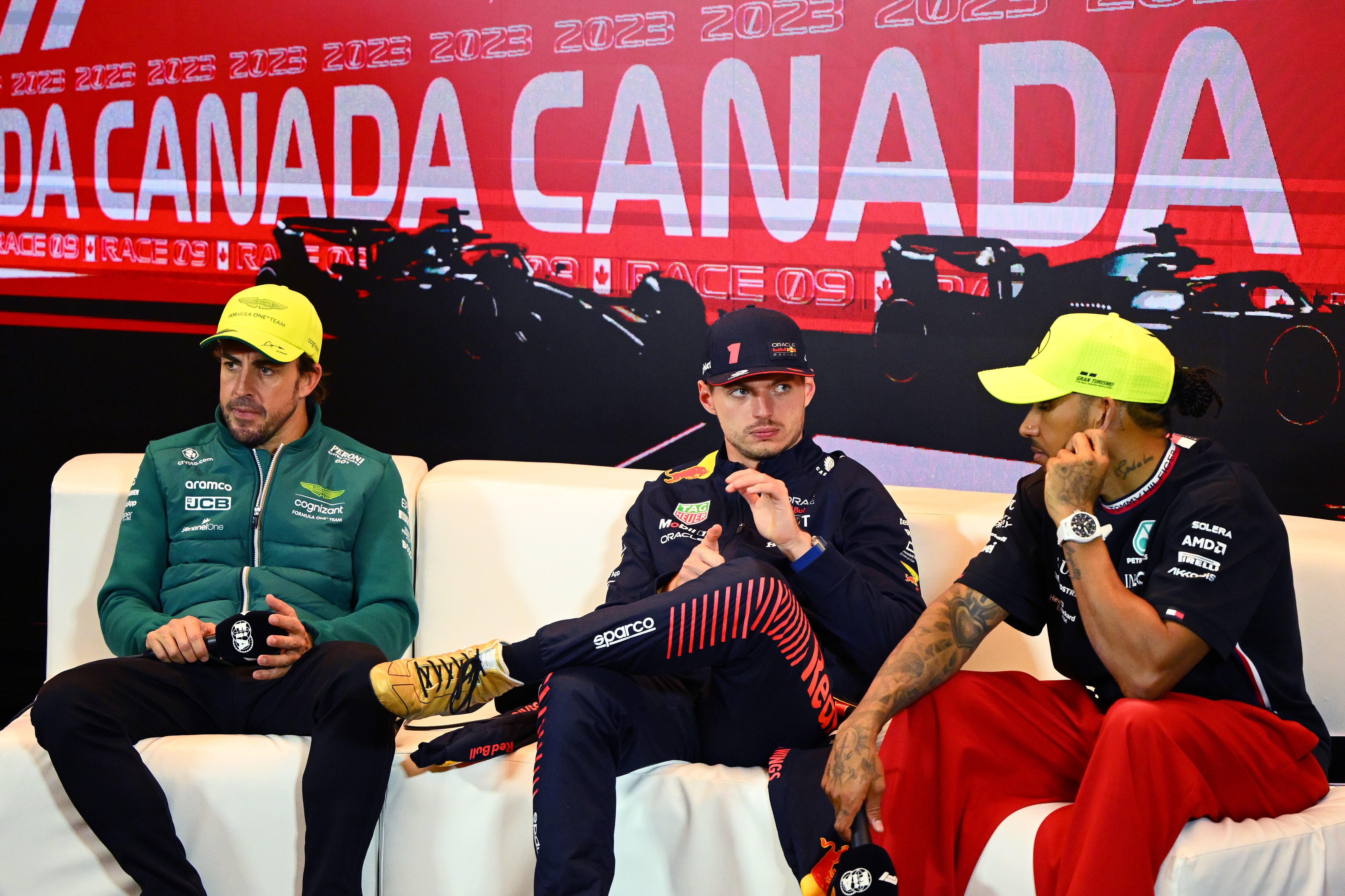 La molestia de Fernando Alonso y Max Verstappen con Lewis Hamilton en Imola | Getty Images