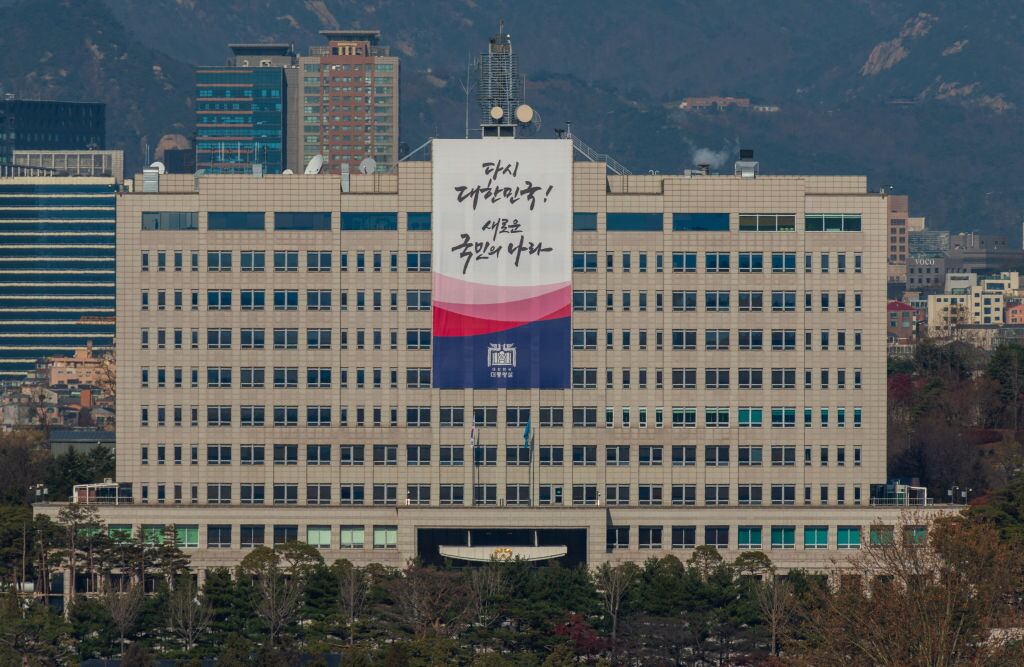 Una imagen de la sede de las oficinas presidenciales en la ciudad de Seúl en Corea del Sur