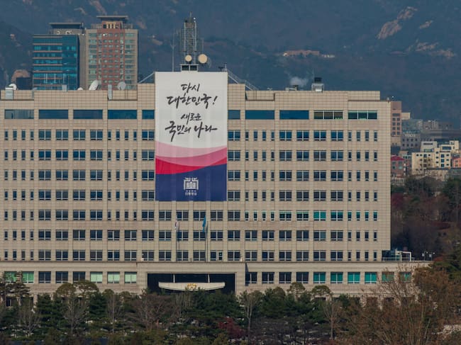 Una imagen de la sede de las oficinas presidenciales en la ciudad de Seúl en Corea del Sur
