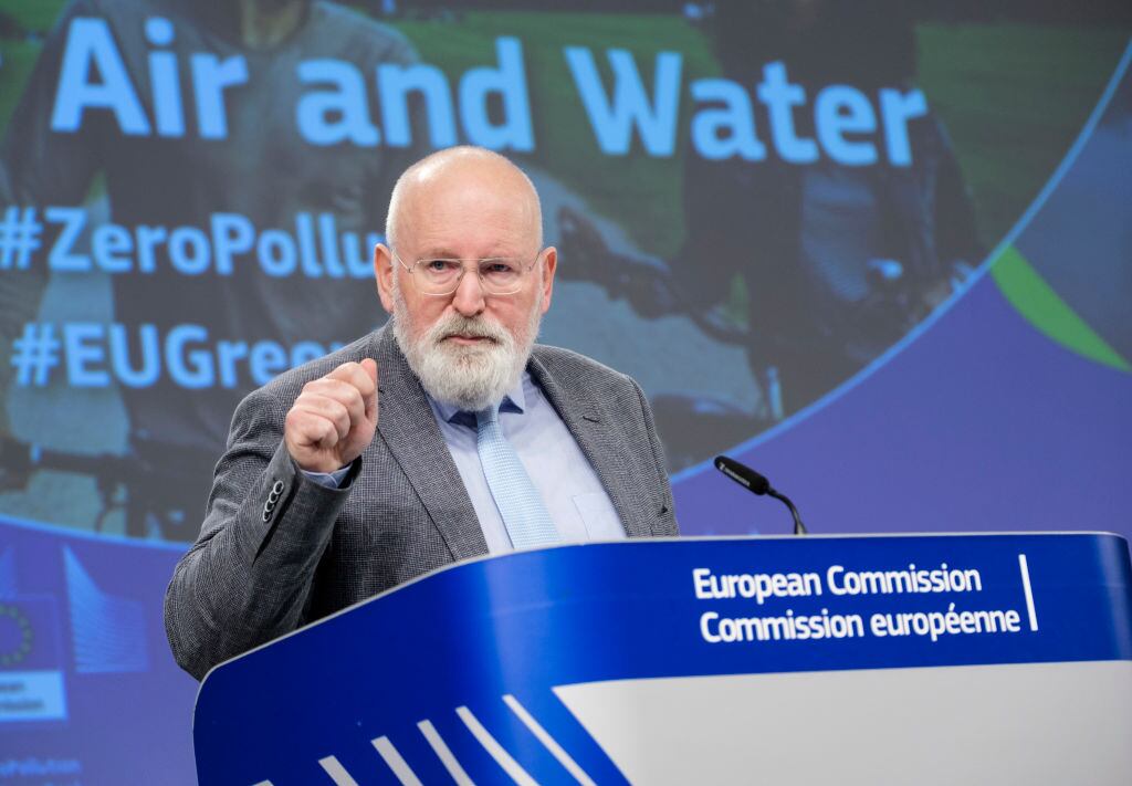 Vicepresidente de la Comisión Europea para el Acuerdo Verde Frans Timmermans
