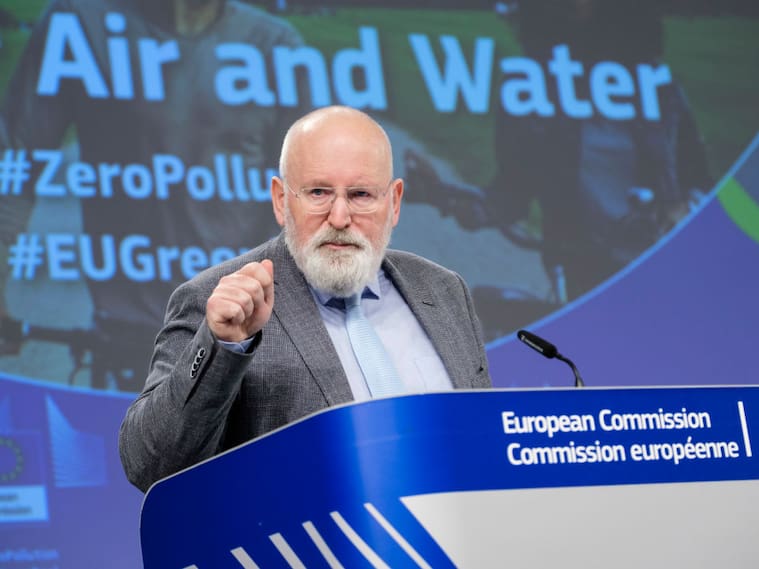 Vicepresidente de la Comisión Europea para el Acuerdo Verde Frans Timmermans