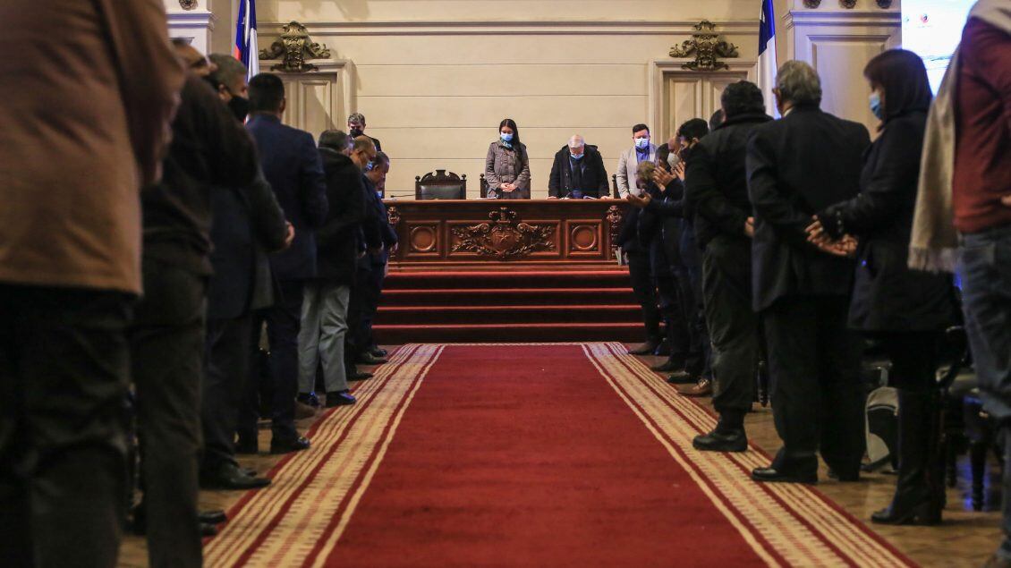 18 de Junio 2022/SANTIAGOSe realiza un masivo encuentro informativo sobre el borrador de la Nueva Constitución con 150 pastores y líderes de la Mesa Ampliada de Entidades Evangélicas y el Consejo de Unidades Pastorales de Santiago Cuprem.
FOTO: LUKAS SOLIS/AGENCIAUNO