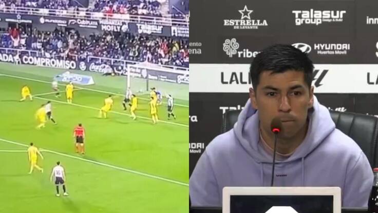 Tomás Alarcón marca un golazo en España y se desahoga: “Fue un grito de desesperación”