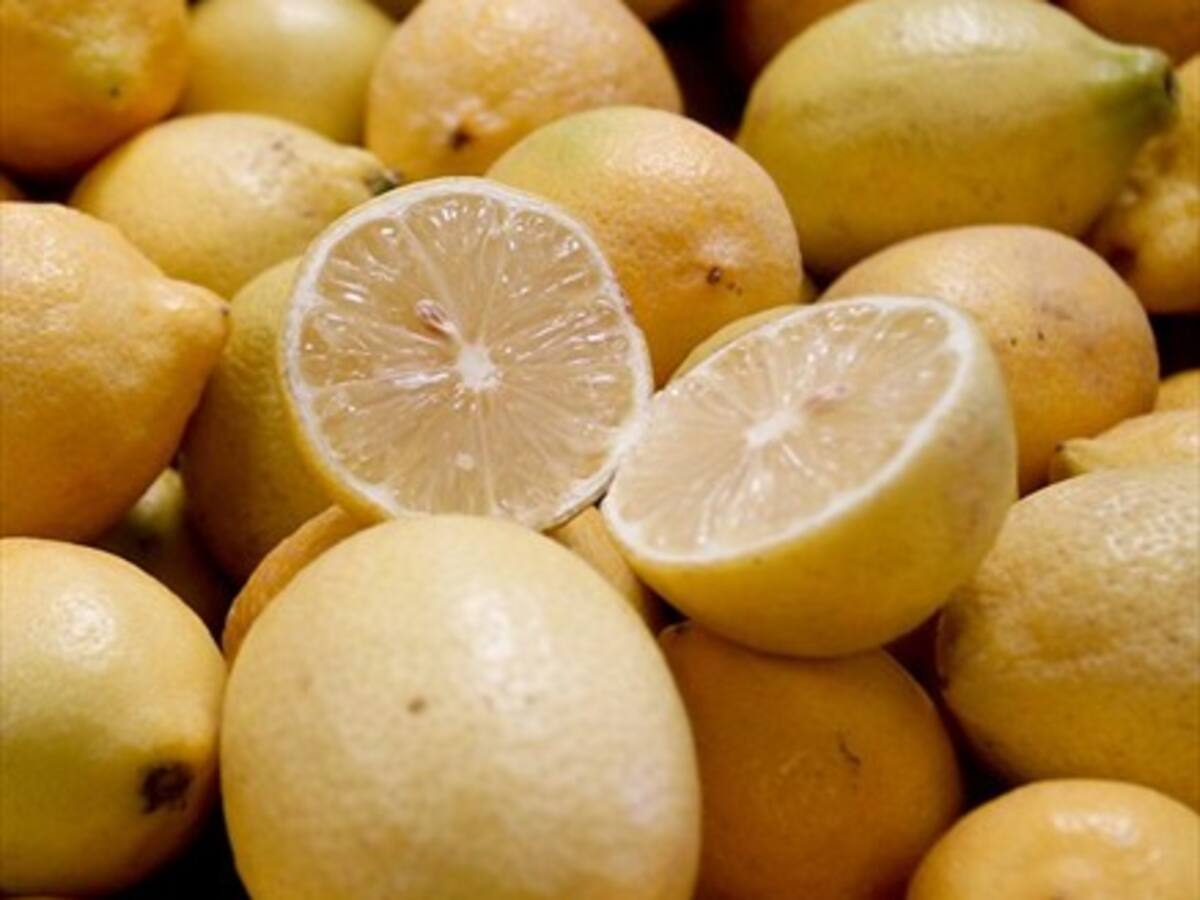El limón lidera la lista de los productos que más bajaron de precio en junio