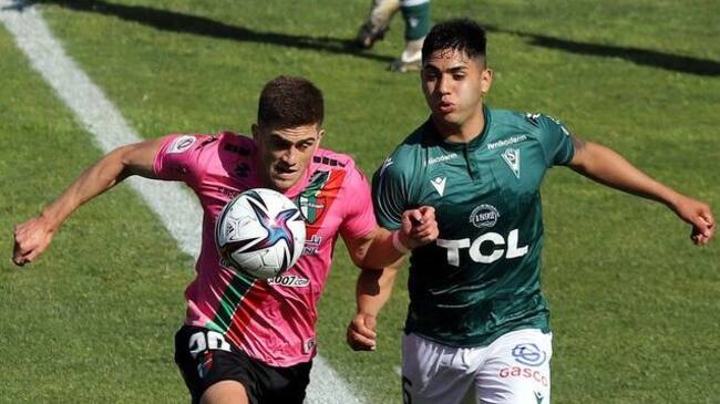 Santiago Wanderers igualó con Palestino y se quedó a 9 puntos de la salvación