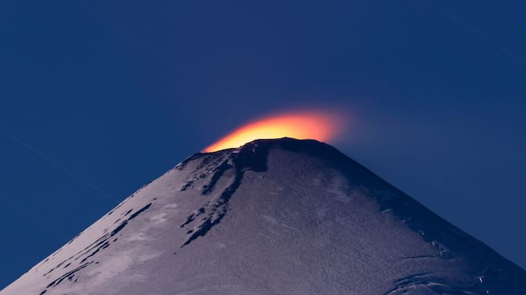 Volcán Villarica, Chile.