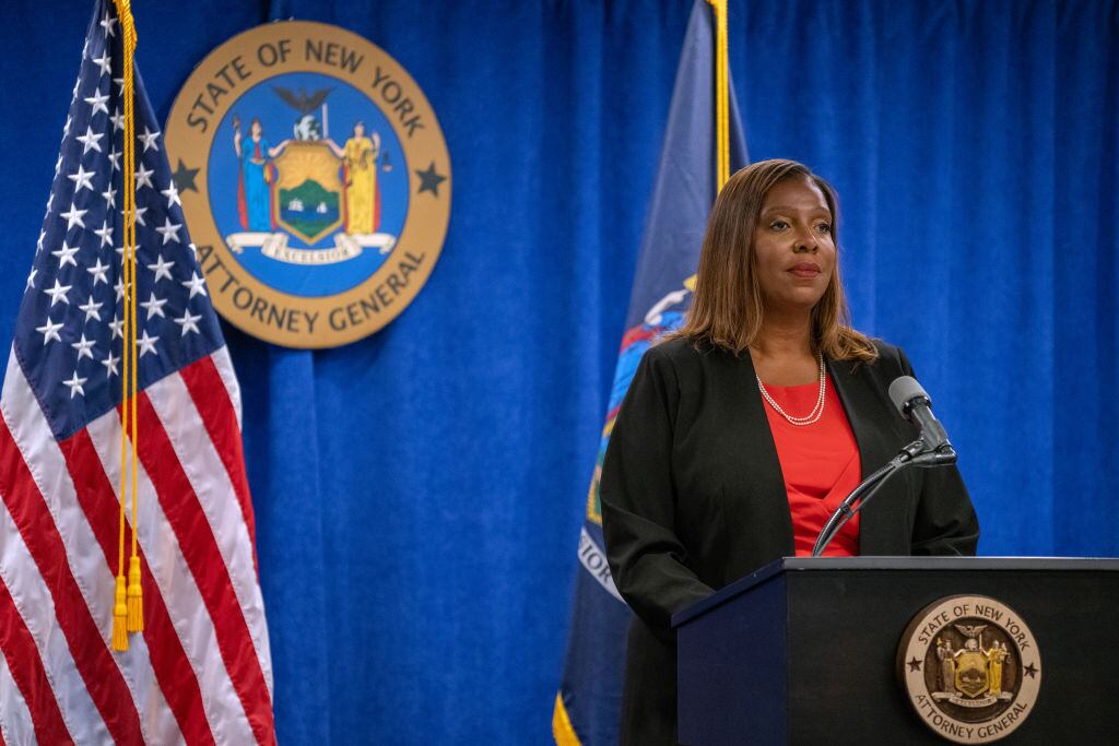 La fiscal general de Nueva York Letitia James