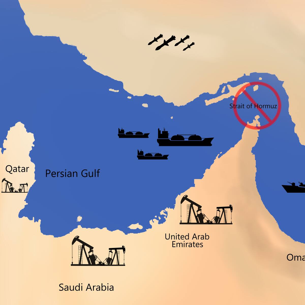 EE.UU. confirma que la Armada levantó el bloqueo al estrecho de Ormuz y los puertos de Irán