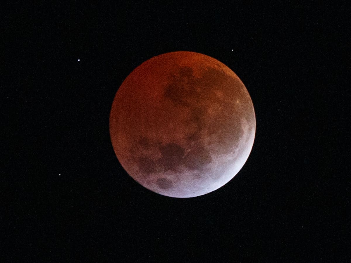 Eclipse lunar de agosto: a qué hora mirar al cielo en Chile para ver la Luna casi completamente cubierta