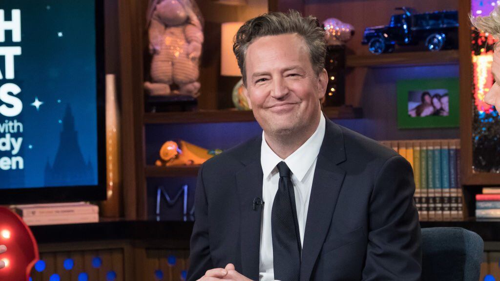 WATCH WHAT HAPPENS LIVE WITH ANDY COHEN -- Pictured: Matthew Perry -- (Photo by: Charles Sykes/Bravo/NBCU Photo Bank/NBCUniversal via Getty Images)