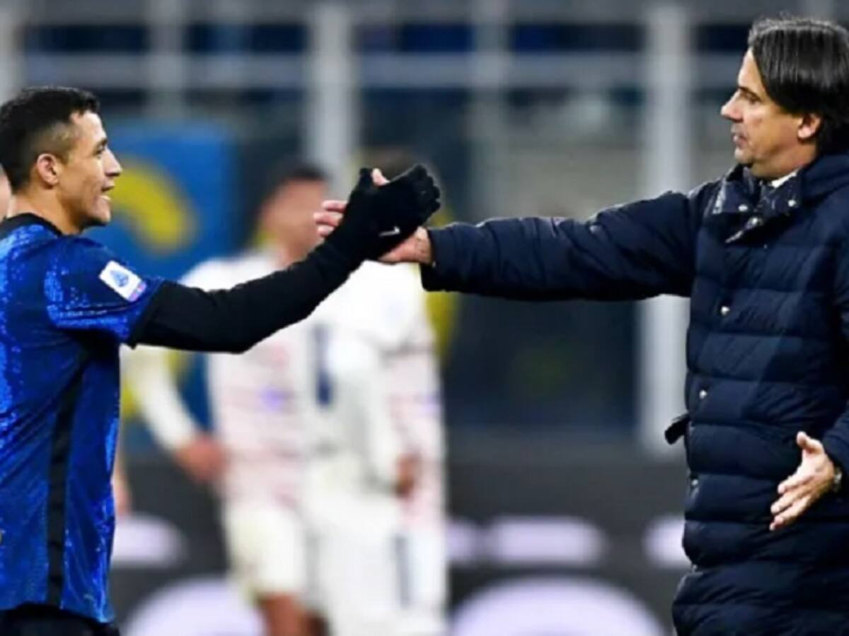 Inzaghi se olvida por completo de Alexis Sánchez en goleada del Inter sobre el Napoli en Italia