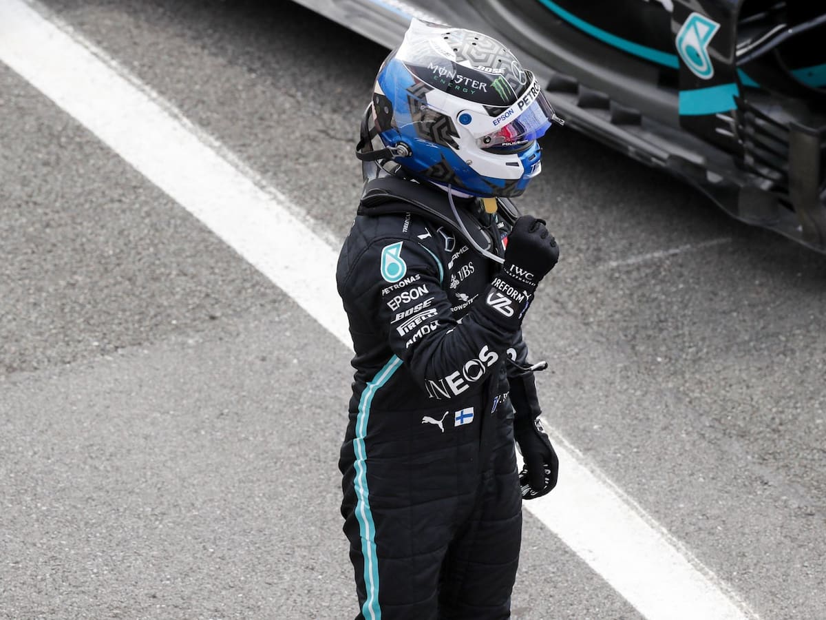 Valtteri Bottas se quedó con la pole del Gran Premio 70° Aniversario de la F1