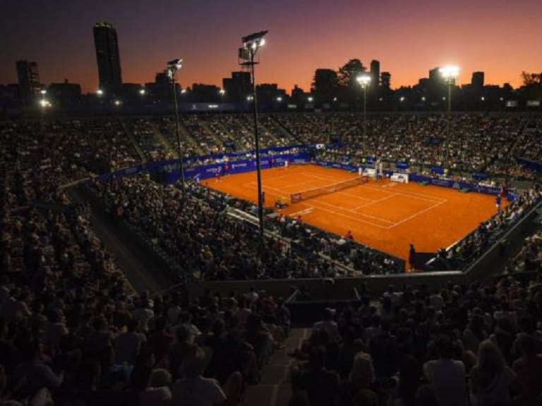 Así se verá la cancha principal del Chile Dove Men+Care Open sin público