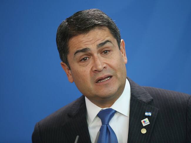 El expresidente hondureño Juan Orlando Hernandez