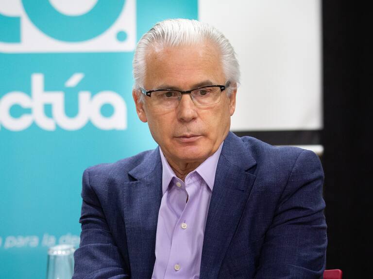 BARCELONA, SPAIN - APRIL 12: Former judge Baltasar Garzon, promoter of the political platform Actua, meets with human rights and social activists on April 12, 2019 in Barcelona, Spain. (Photo by David Zorrakino/Europa Press via Getty Images) (Photo by Europa Press News/Europa Press via Getty Images )