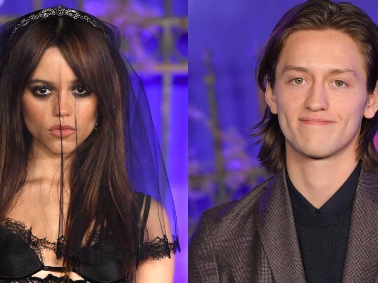 Protagonistas de «Merlina» se encuentran grabando una comedia romántica juntos