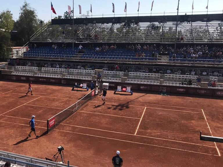 Gonzalo Lama y Matías Gaedechens cayeron en las qualy del Chile Open