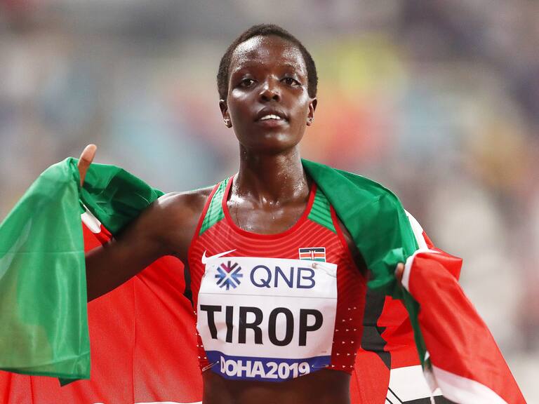 Agnes Jebet Tirop, destacada atleta olímpica, fue encontrada muerta con apuñaladas